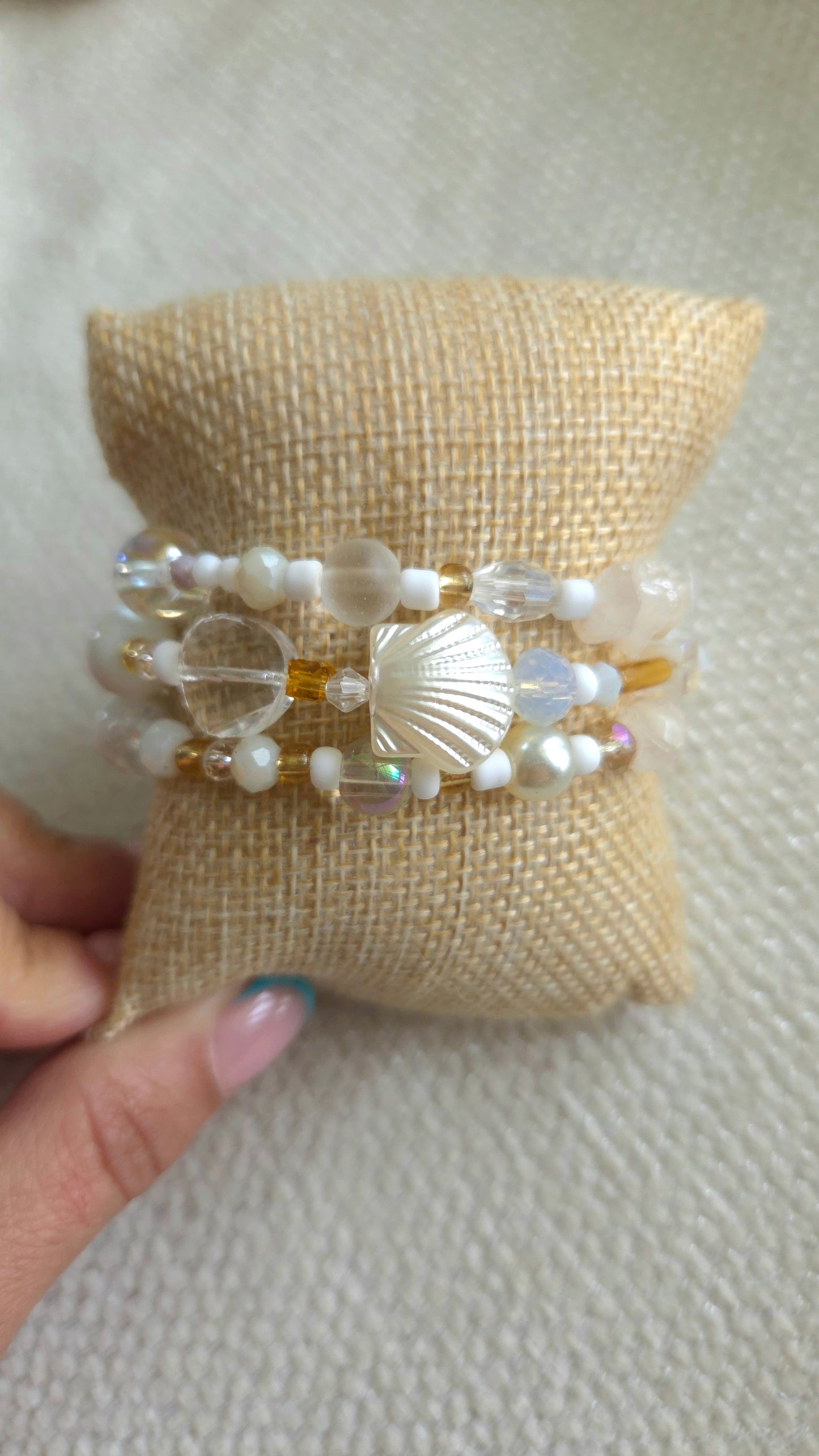 🏖✨ Playita Elastic Bracelet Sets – Handmade Kawaii Y2K Dopamine Dressing Jewelry | Colorful Summer Bracelets