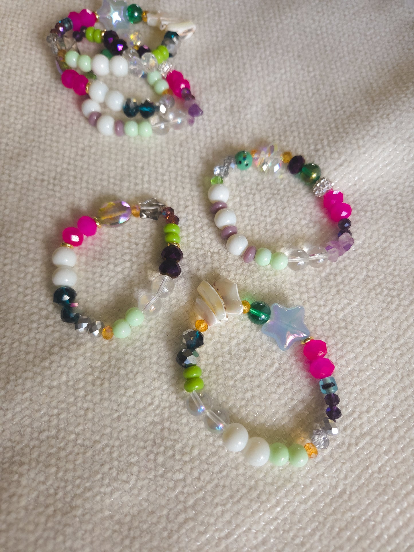 Starlight Candy Stack Bracelet Set 🌠