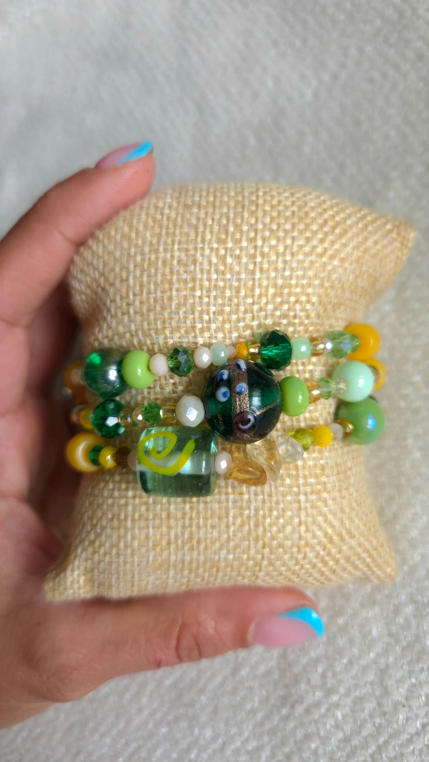 🏖✨ Playita Elastic Bracelet Sets – Handmade Kawaii Y2K Dopamine Dressing Jewelry | Colorful Summer Bracelets