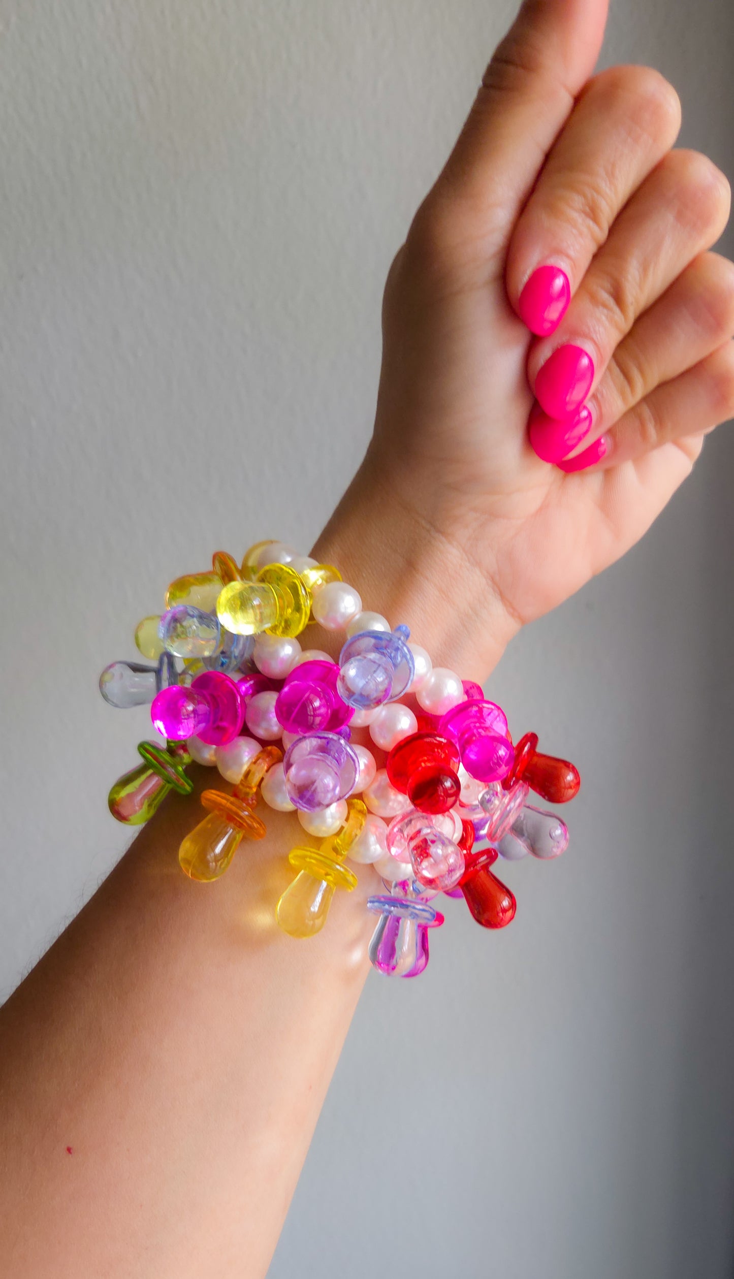 ✨️Binky Pop Bracelet – Y2K Nostalgia Statement Jewelry
