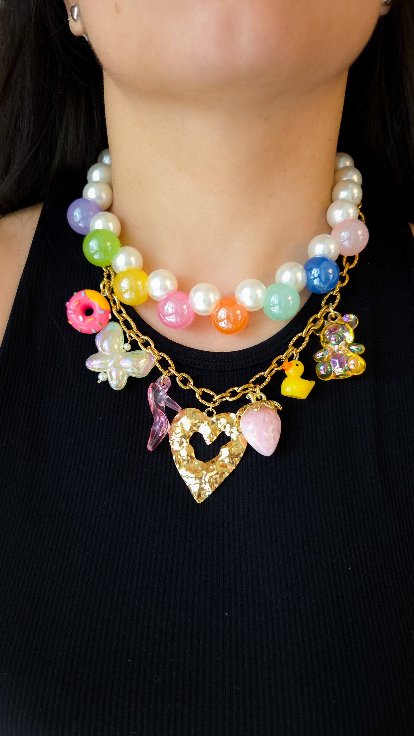 Bubbly Dreams Necklace ππ
| Handmade Dopamine Jewelry
