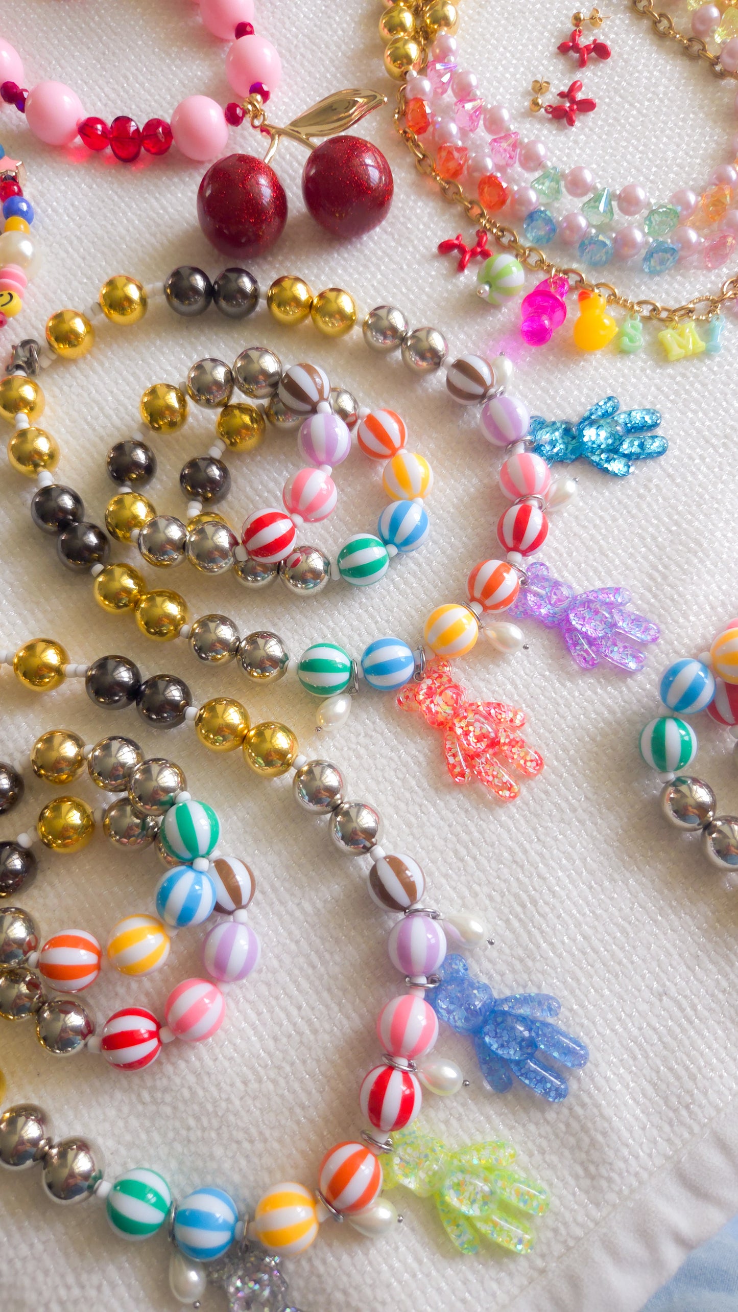 Sugar Rush Teddies Necklace π¬π§Έ | Dopamine Dressing