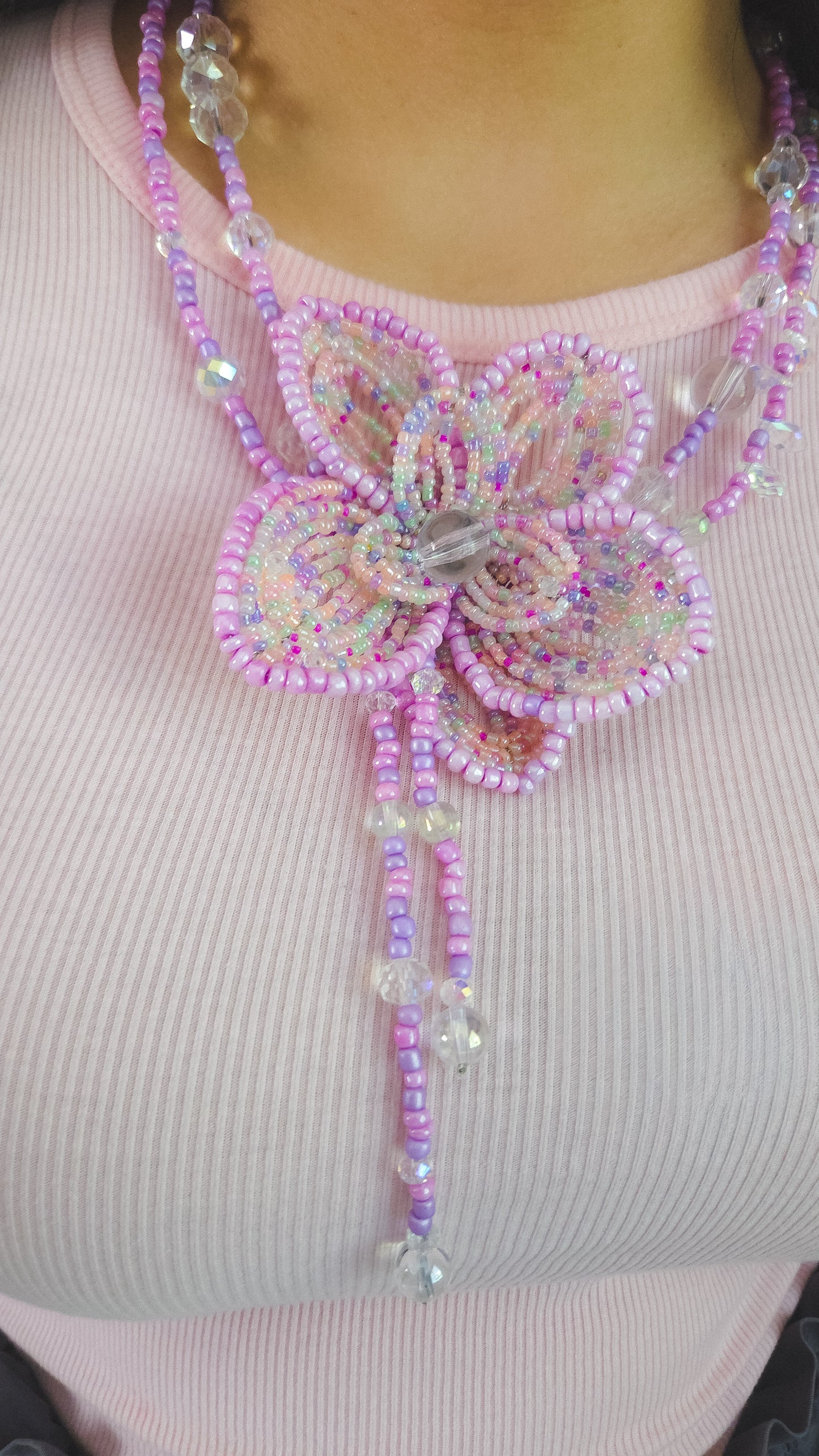 Orchid Glow Necklace