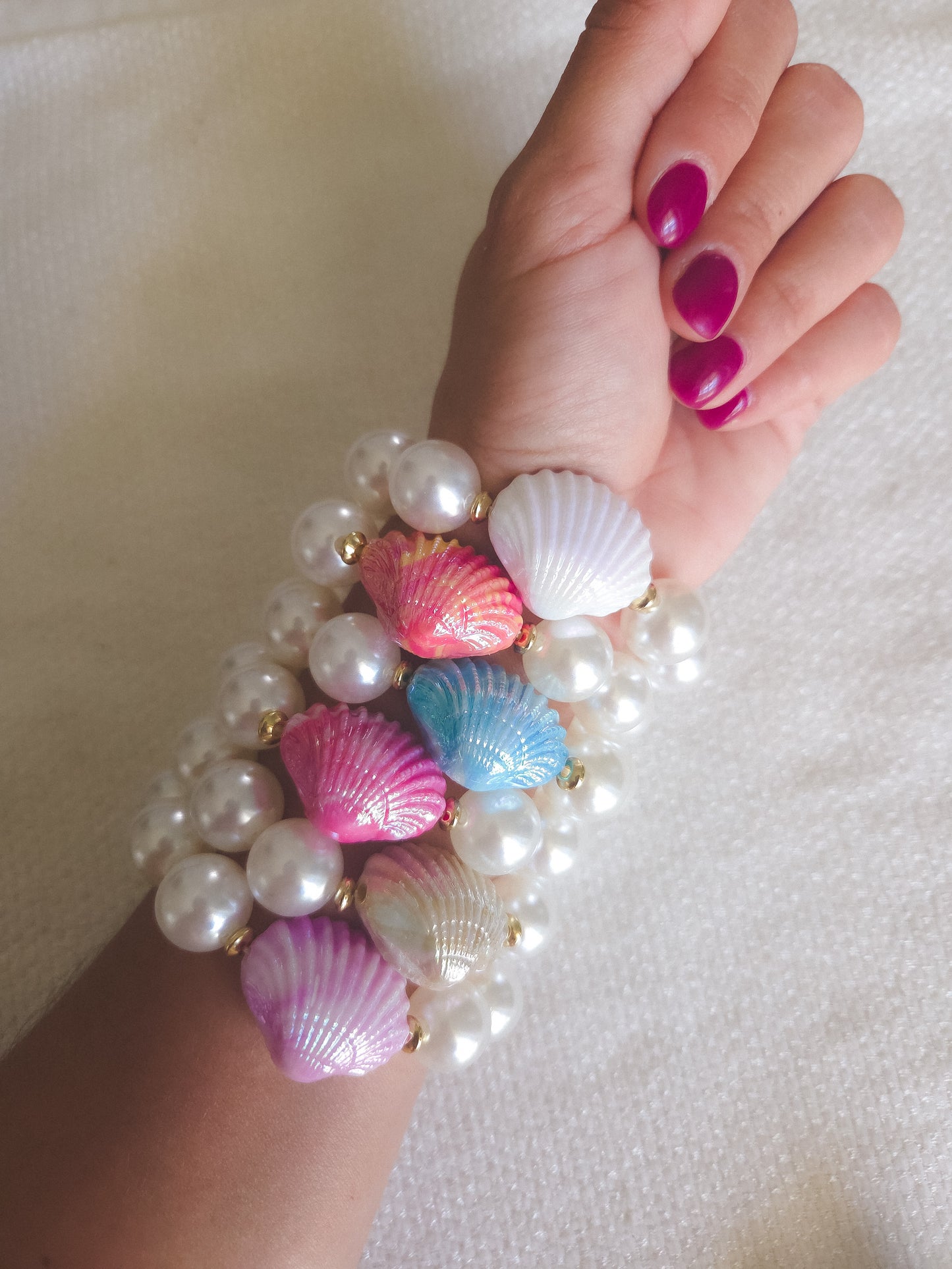 Shell Pearl Bracelet
