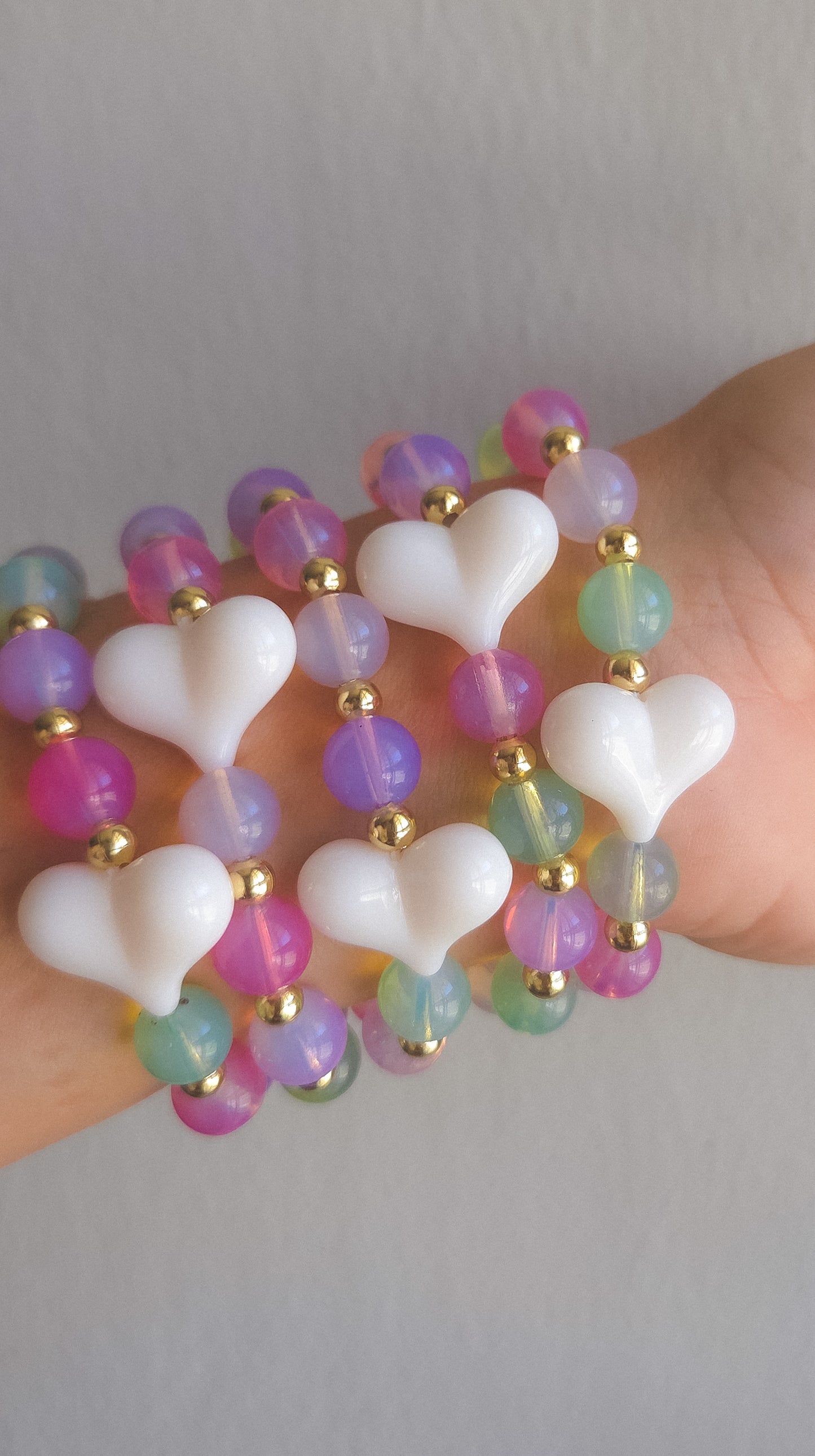 Candy Heart Glow Bracelet