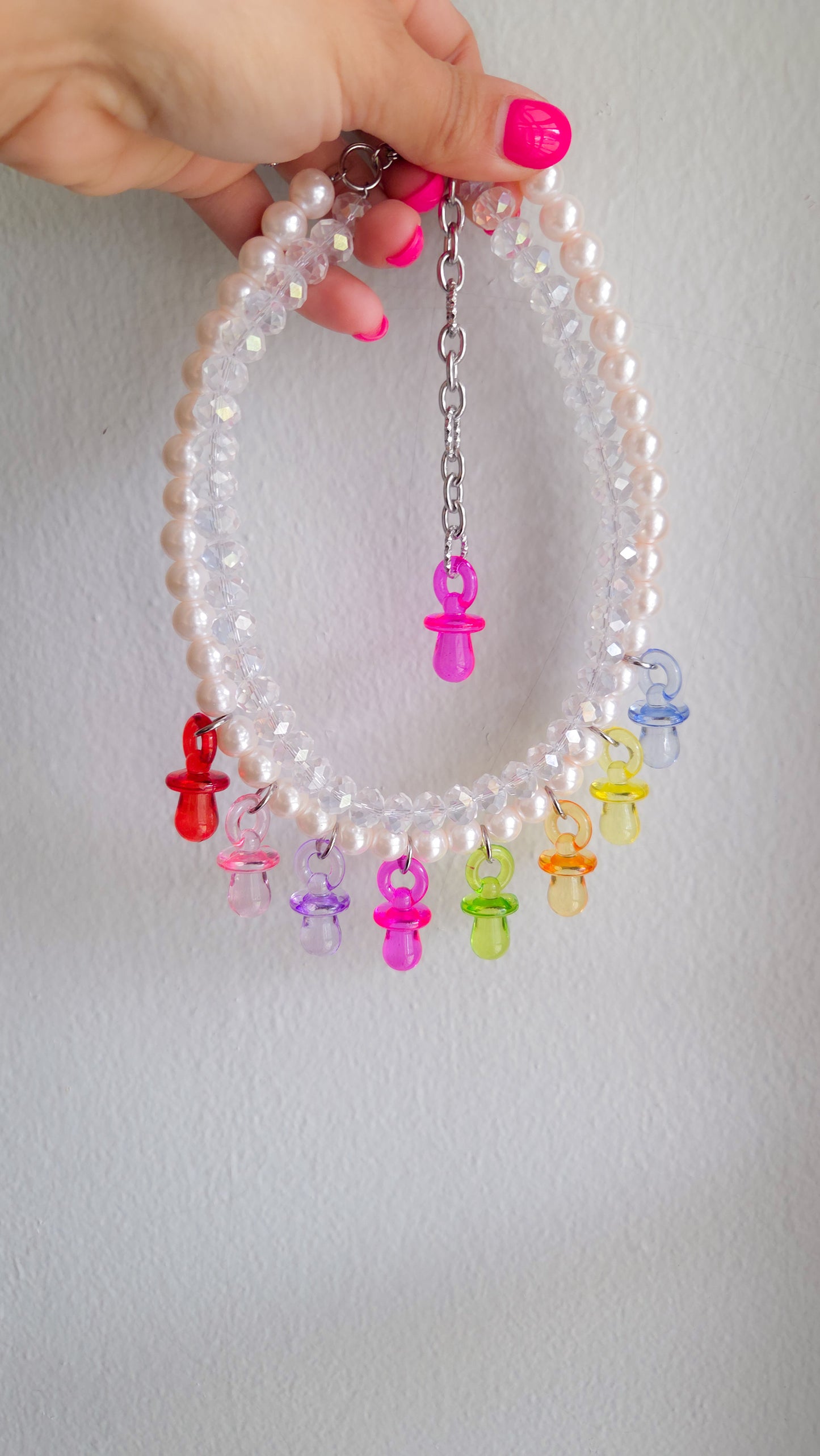 ✨️Binky Pop Necklace – Y2K Nostalgia Statement Jewelry