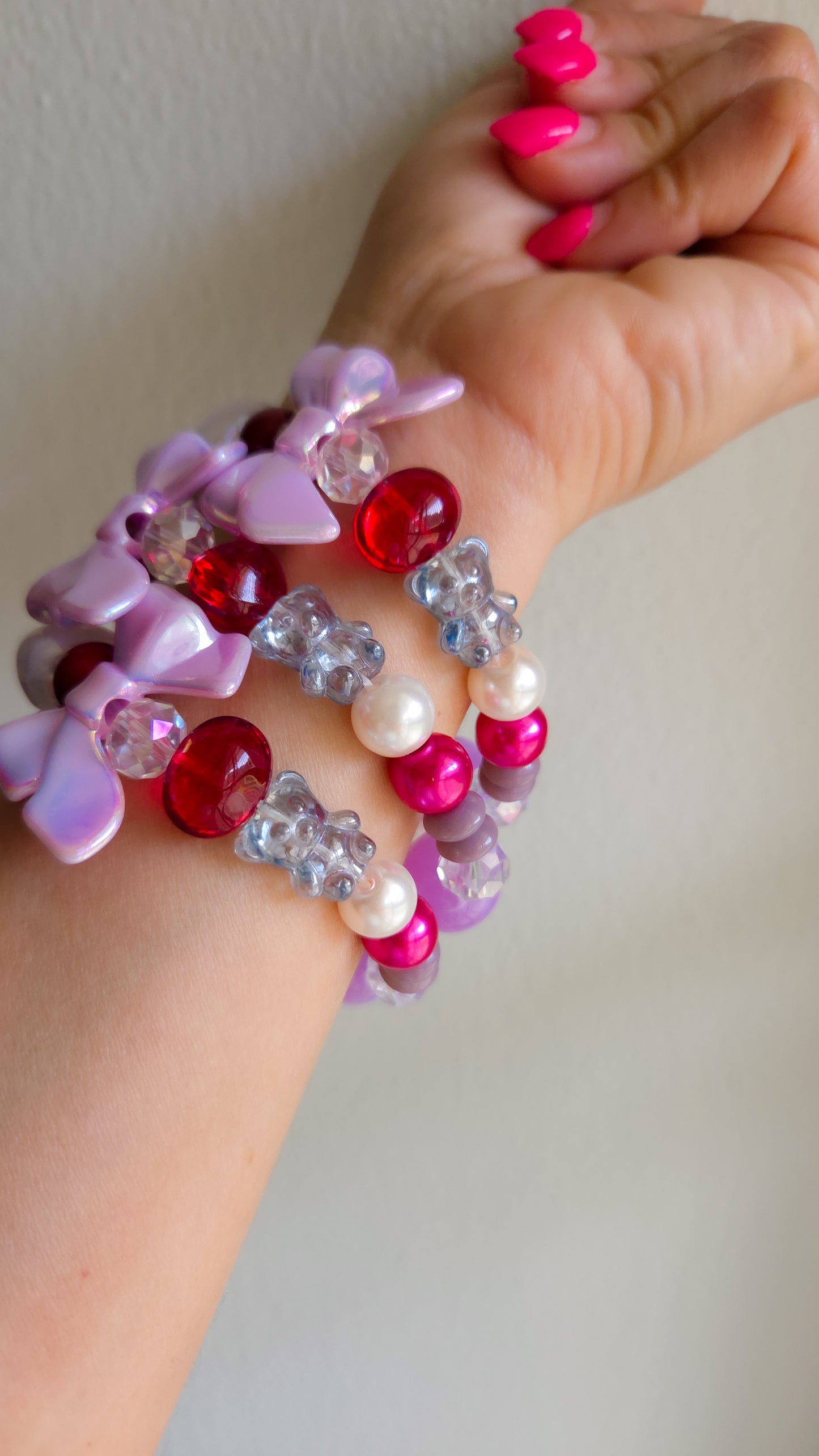 π Bow Me Over Bracelet β¨
| Handmade Y2K Kawaii Dopamine Dressing Jewelry