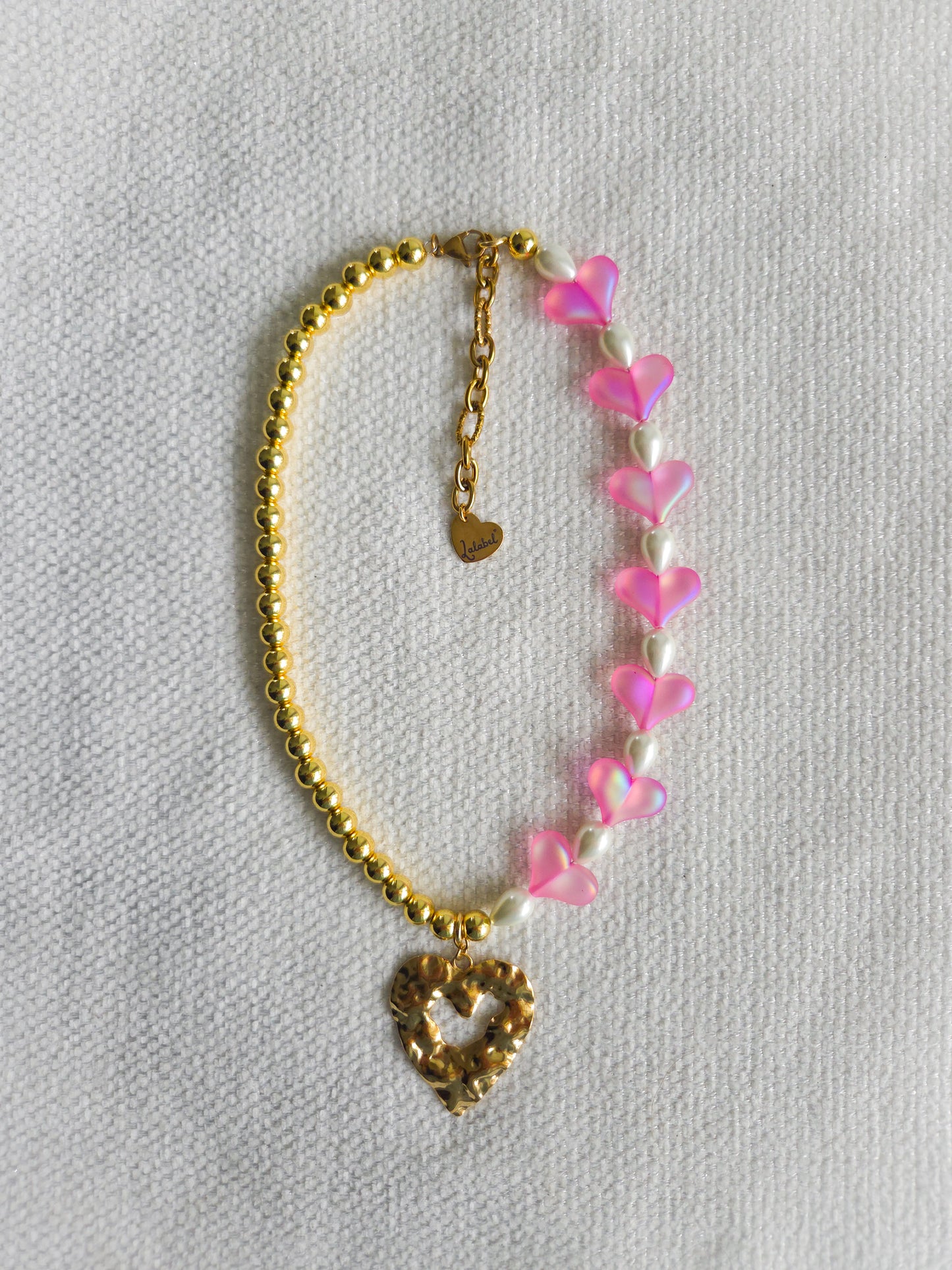 Golden Heart Muse Necklace
