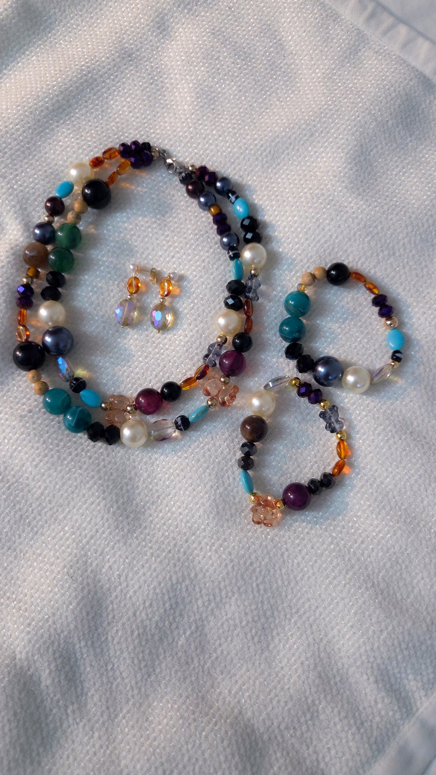 ✨ Funky Chunky 8.0 Earrings— Bold Dopamine Dressing Kawaii Statement 🧸💎