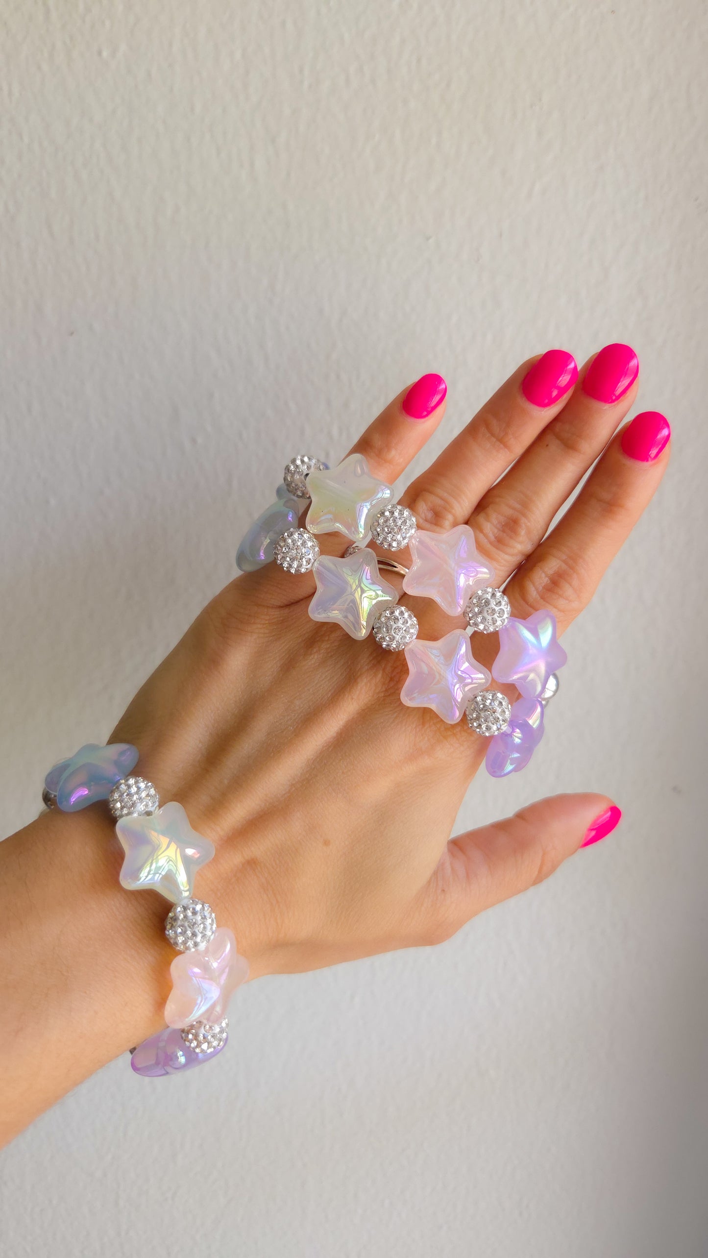 β¨ Starlight Sparkle Bracelet β¨ | Handmade Y2K Kawaii Dopamine Dressing Jewelry