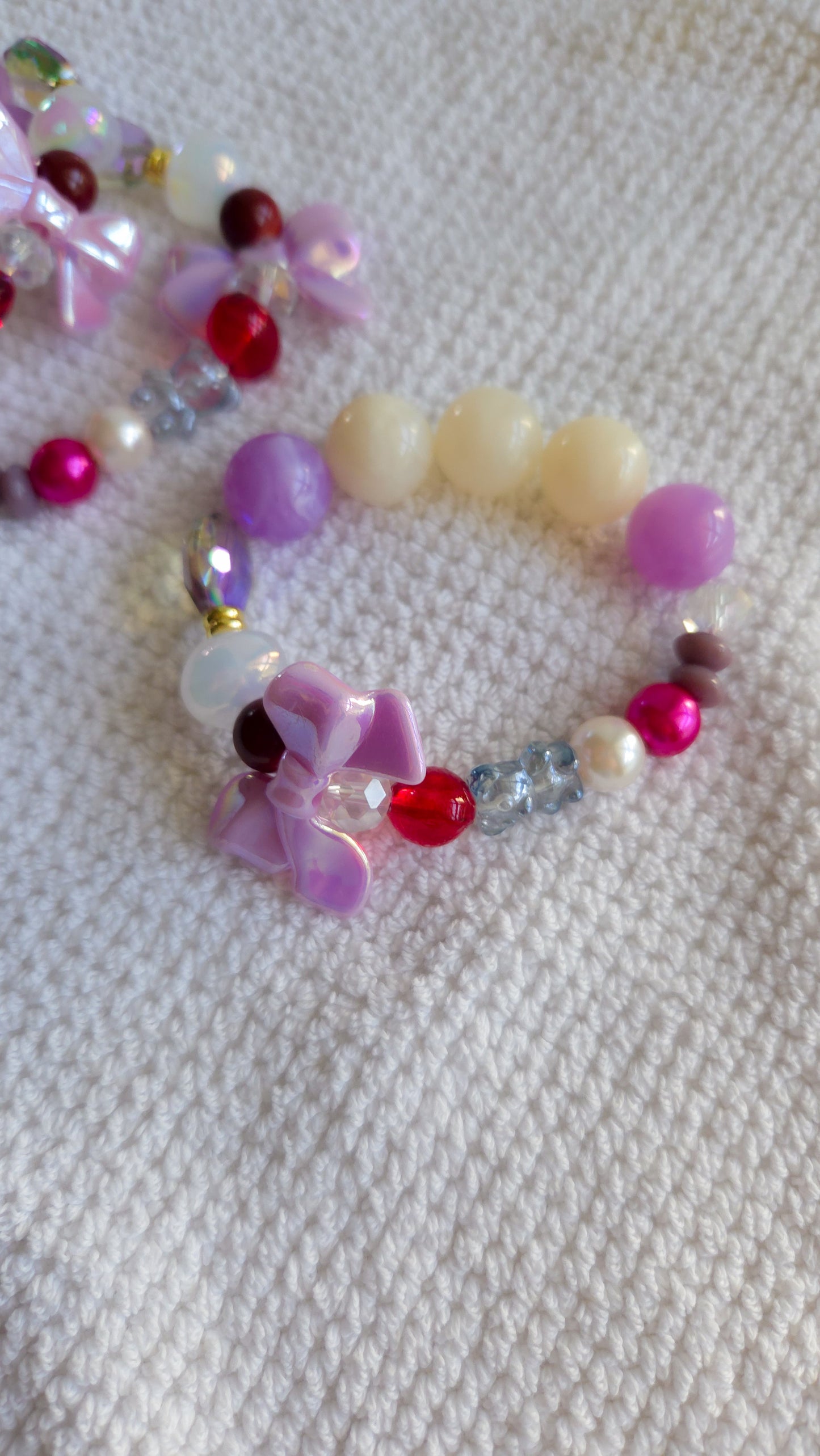 π Bow Me Over Bracelet β¨
| Handmade Y2K Kawaii Dopamine Dressing Jewelry