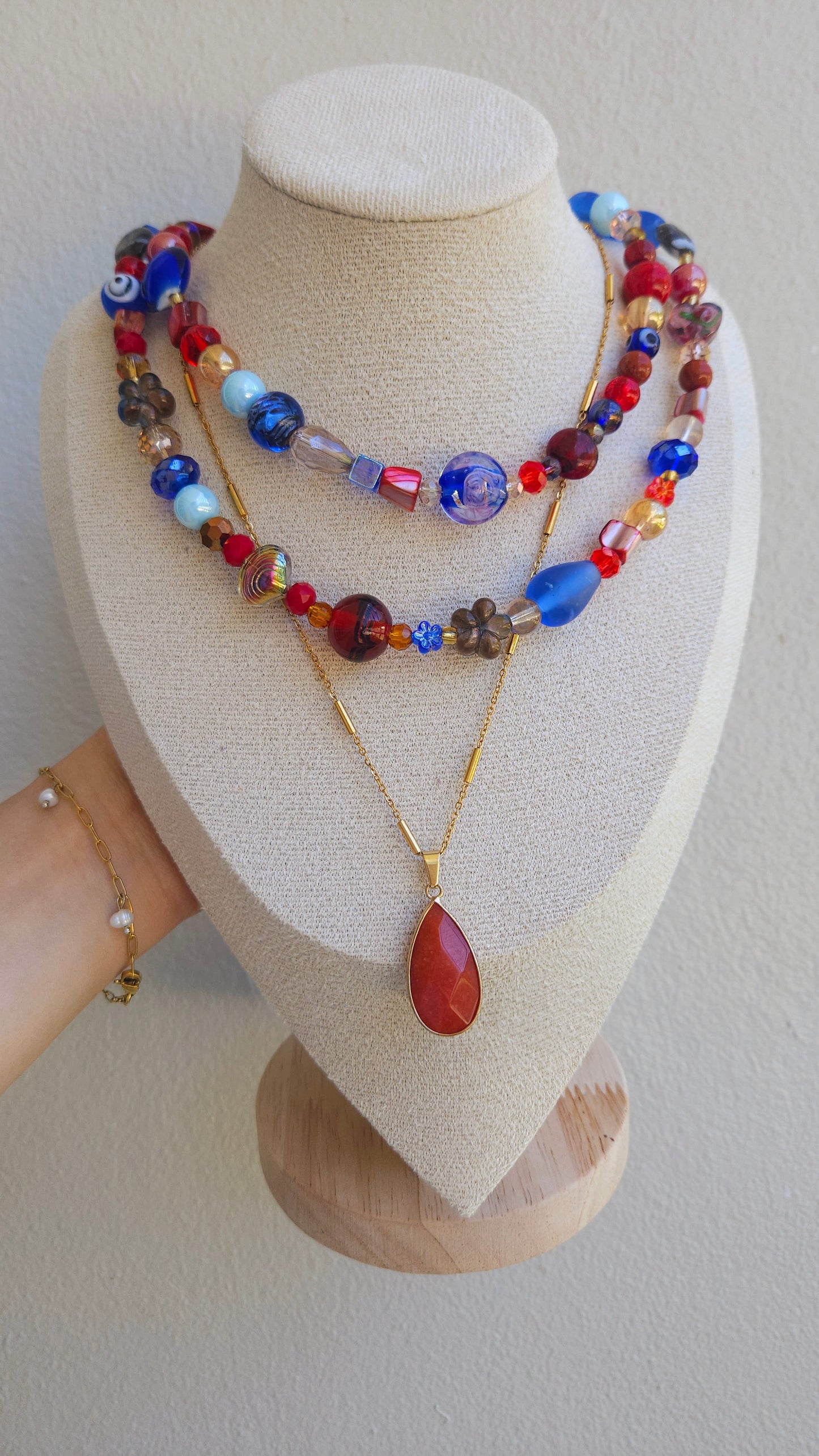 Crimson Enchantment Necklace ✨️
