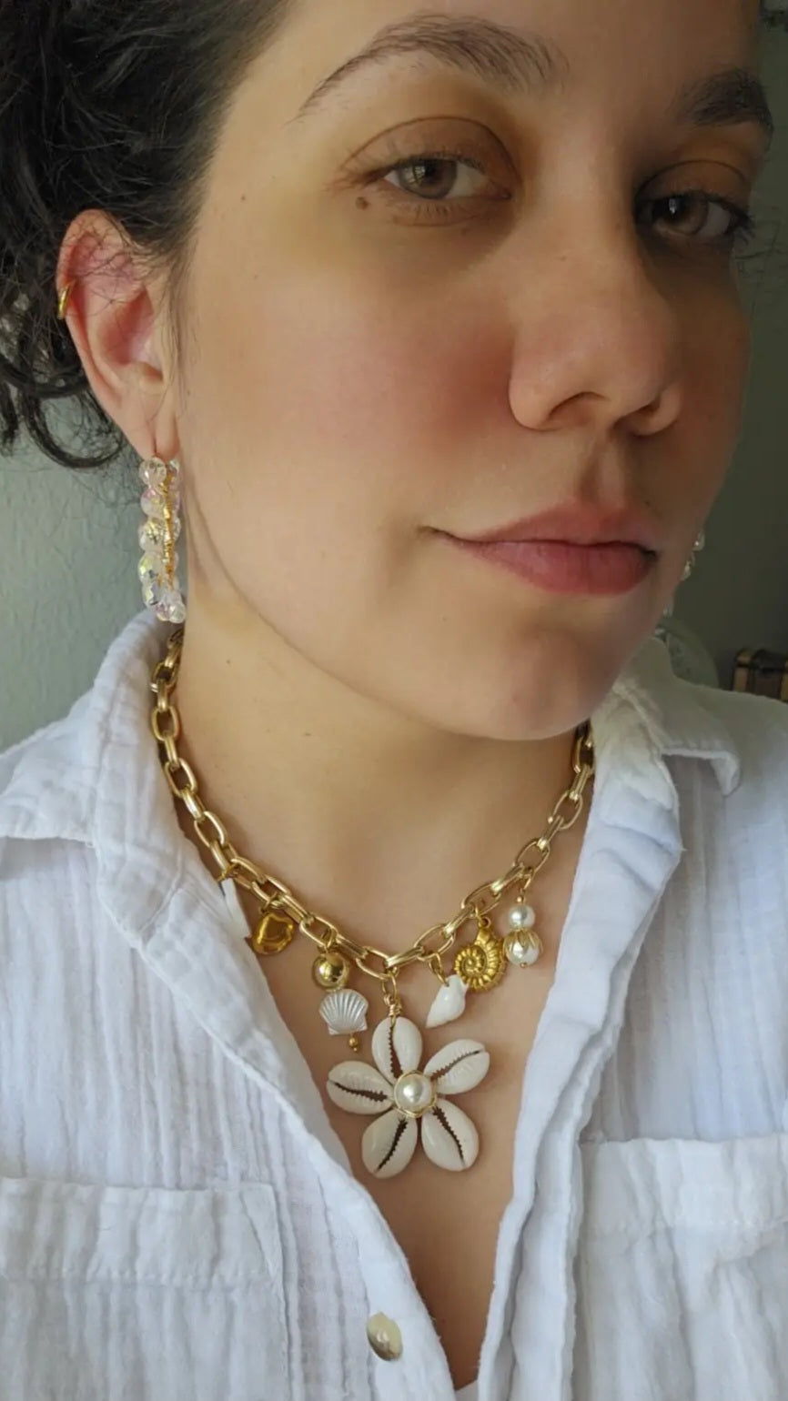 Crystal Hoops