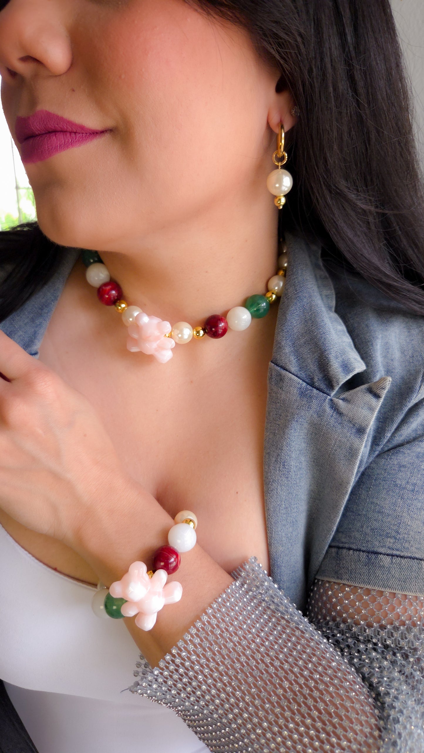 🎁 All I Want for Xmas Choker Necklace | Dopamine Dressing | Statement Jewelry