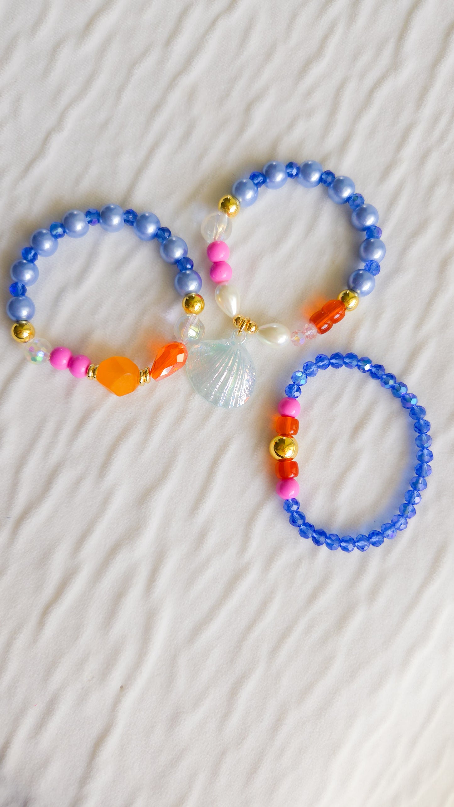π§ββοΈ Sirena Dreams Bracelet Set π | Handmade Y2K Dopamine Dressing Jewelry