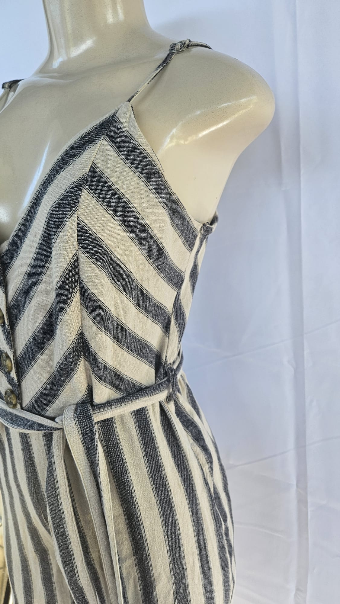 Derek Heart V-Neck Jumpsuit