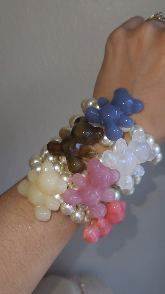 Chunky Teddy Pearl Bracelet