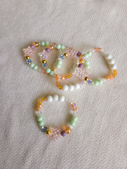 Pastel Sea Star Bracelet 🌊