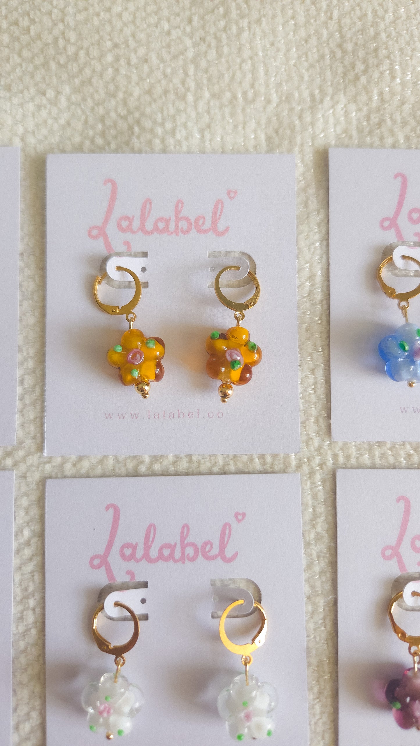 Bloom Huggie Earrings