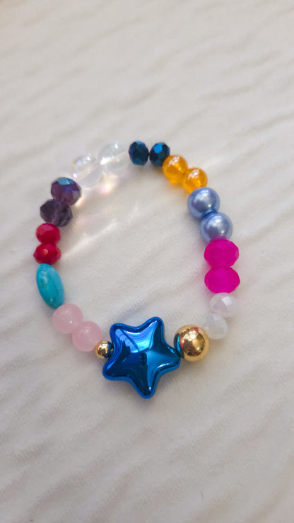 Blue Star Pop Bracelet