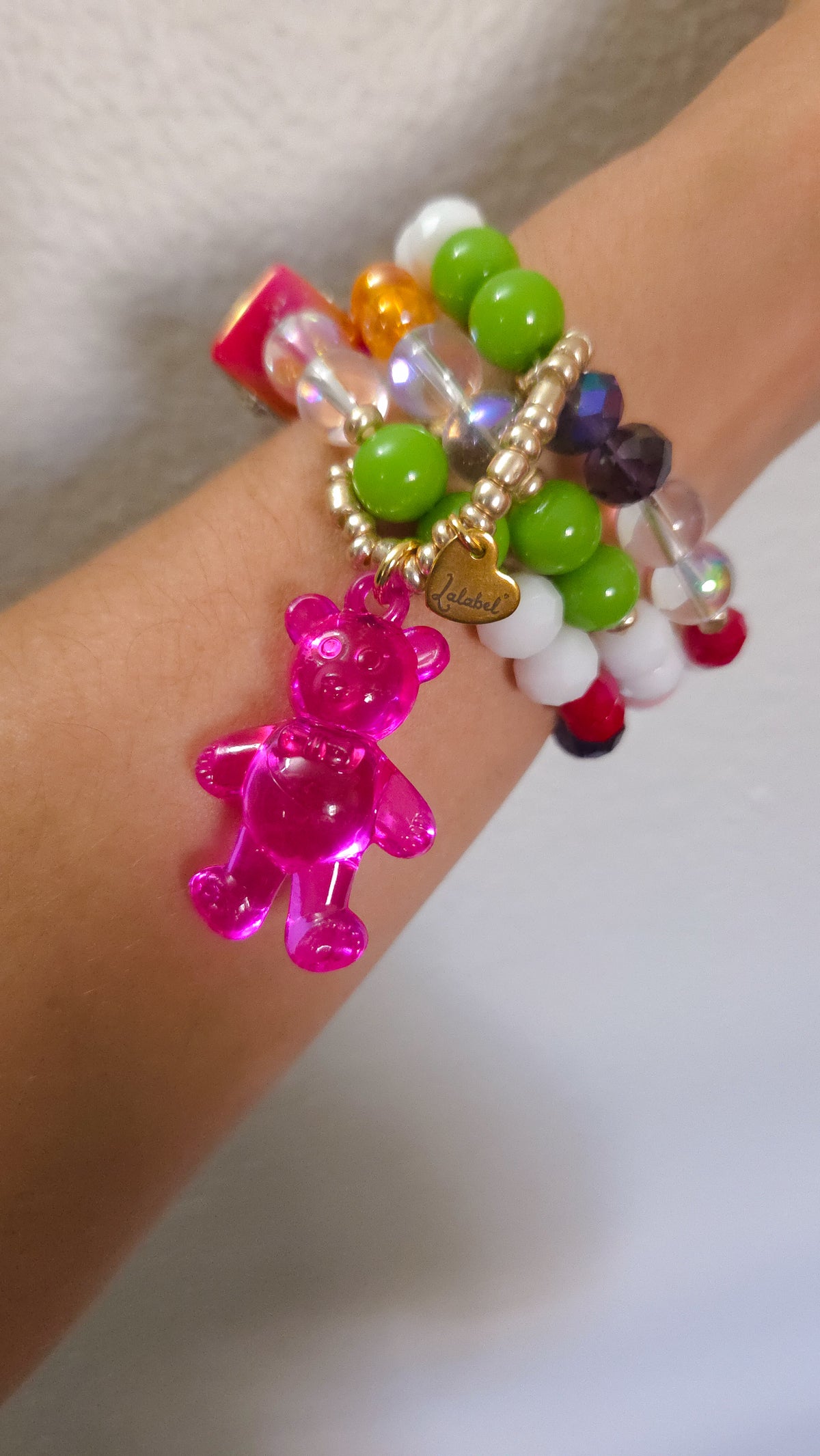 Pink Gummy Teddy Stack 💗🍬