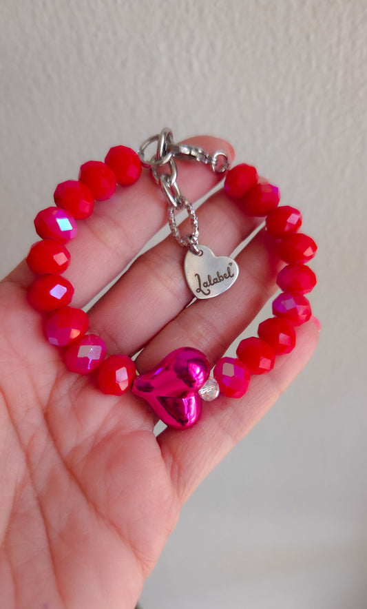 ❤️🎵Red Pop Melody Bracelet | Y2K Iridescent Dopamine Dressing Jewelry