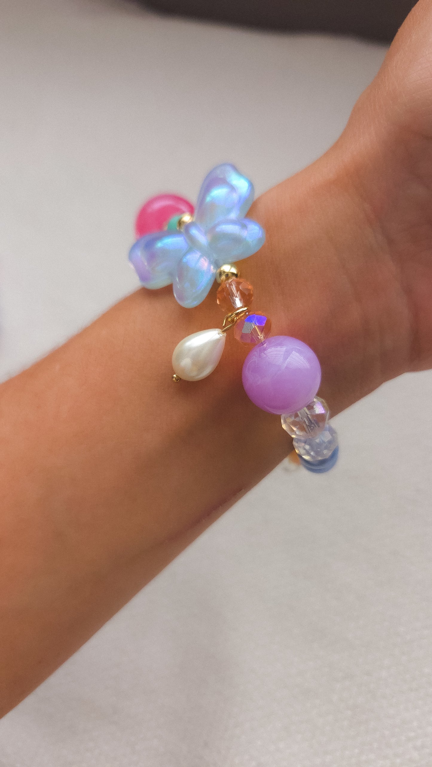 Iridescent Butterfly Bracelet
