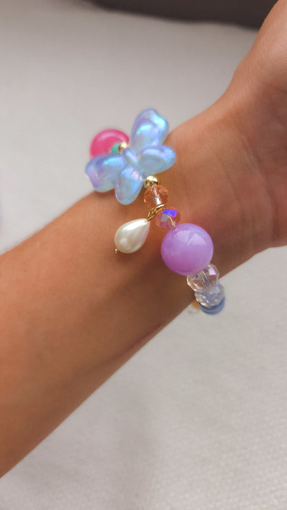 Iridescent Butterfly Bracelet