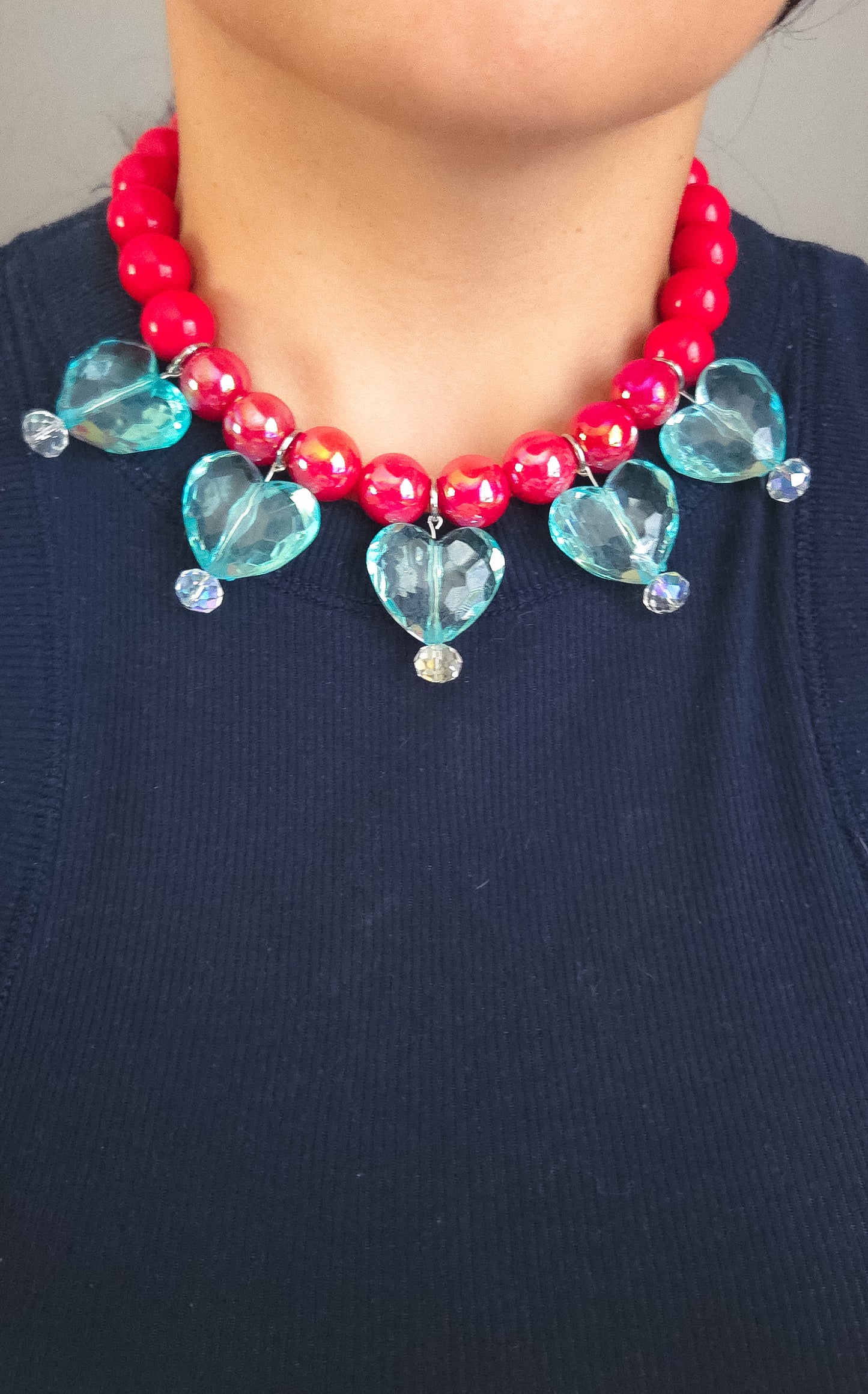 Candy Heart Pop Necklace
