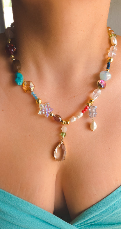 Crystal Treasure Necklace