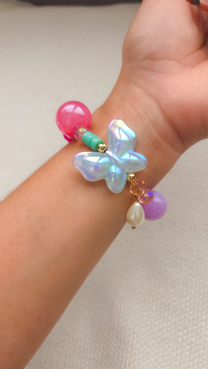 Iridescent Butterfly Bracelet