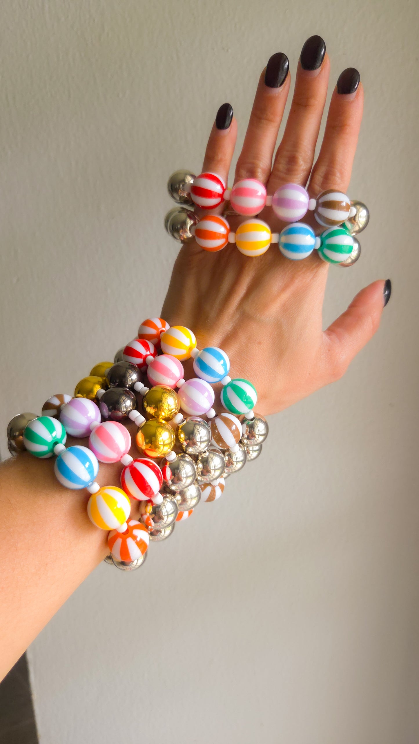 Sugar Rush Bracelet Set 🍬💖 – Sweet, Chunky & Full of Joy