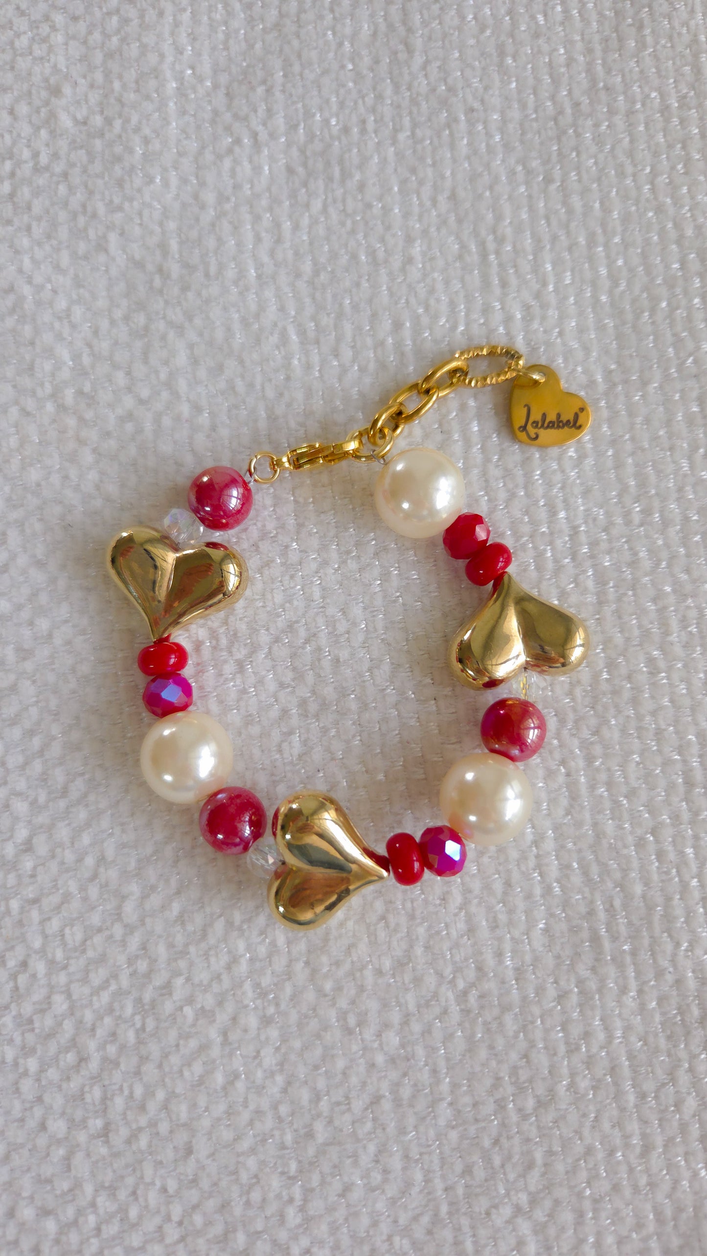 💫 From Me, With Love Bracelet — Pearl Edition | Dopamine Dressing | Statement Jewelry