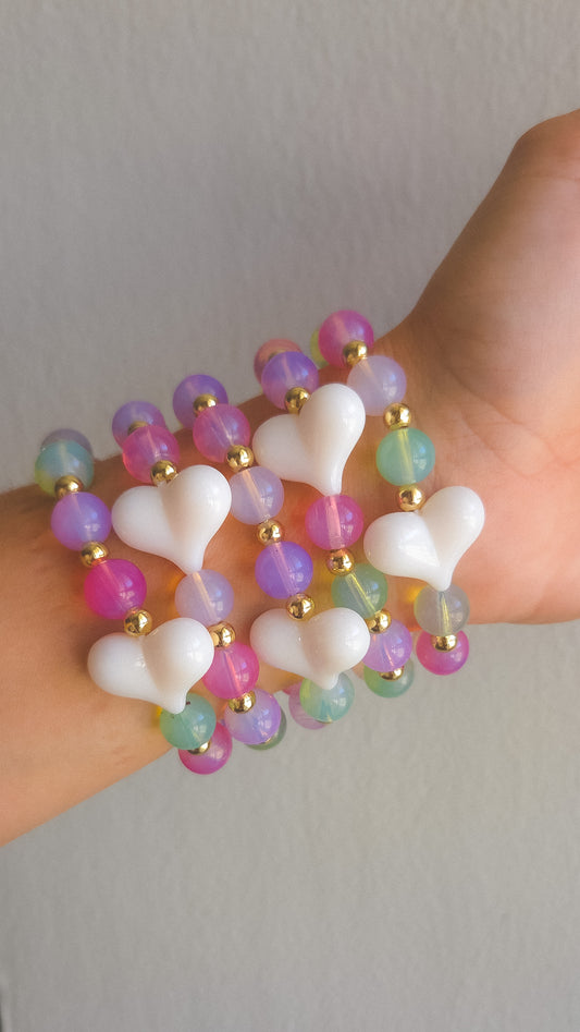 Candy Heart Glow Bracelet