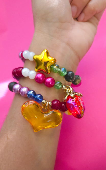 Strawberry Pop Bracelet