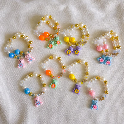 Bloom Bear Bracelet 🧸🌸