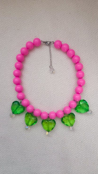 Candy Heart Pop Necklace