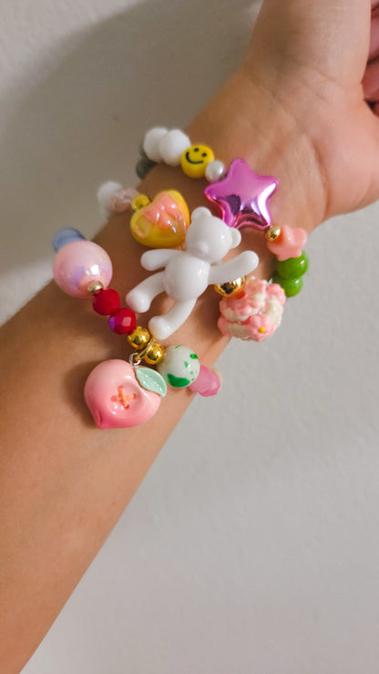 Peachy Pop Bracelet 🍑