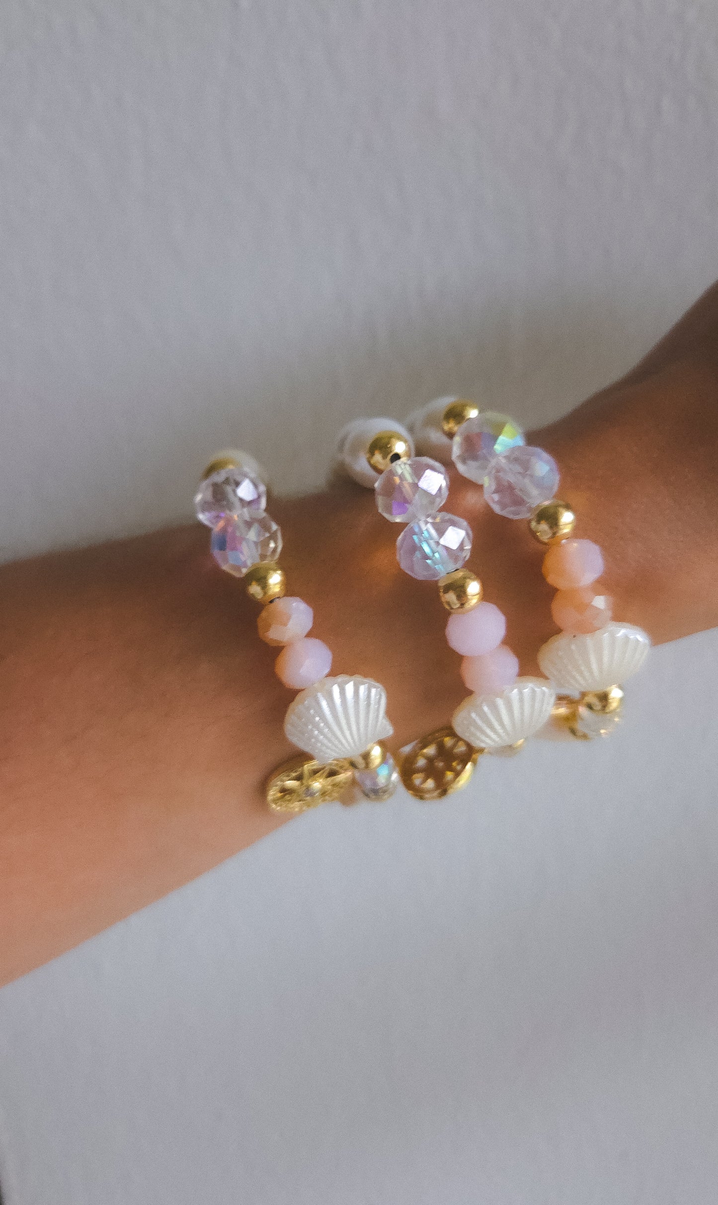 Pearl Compass Bracelet