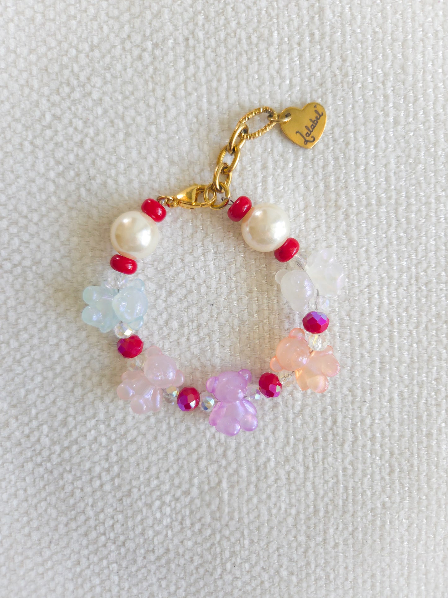 🧸 From Me, With Love Bracelet- Teddy Edition