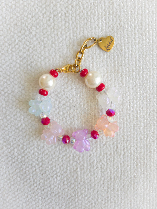 🧸 From Me, With Love Bracelet- Teddy Edition
