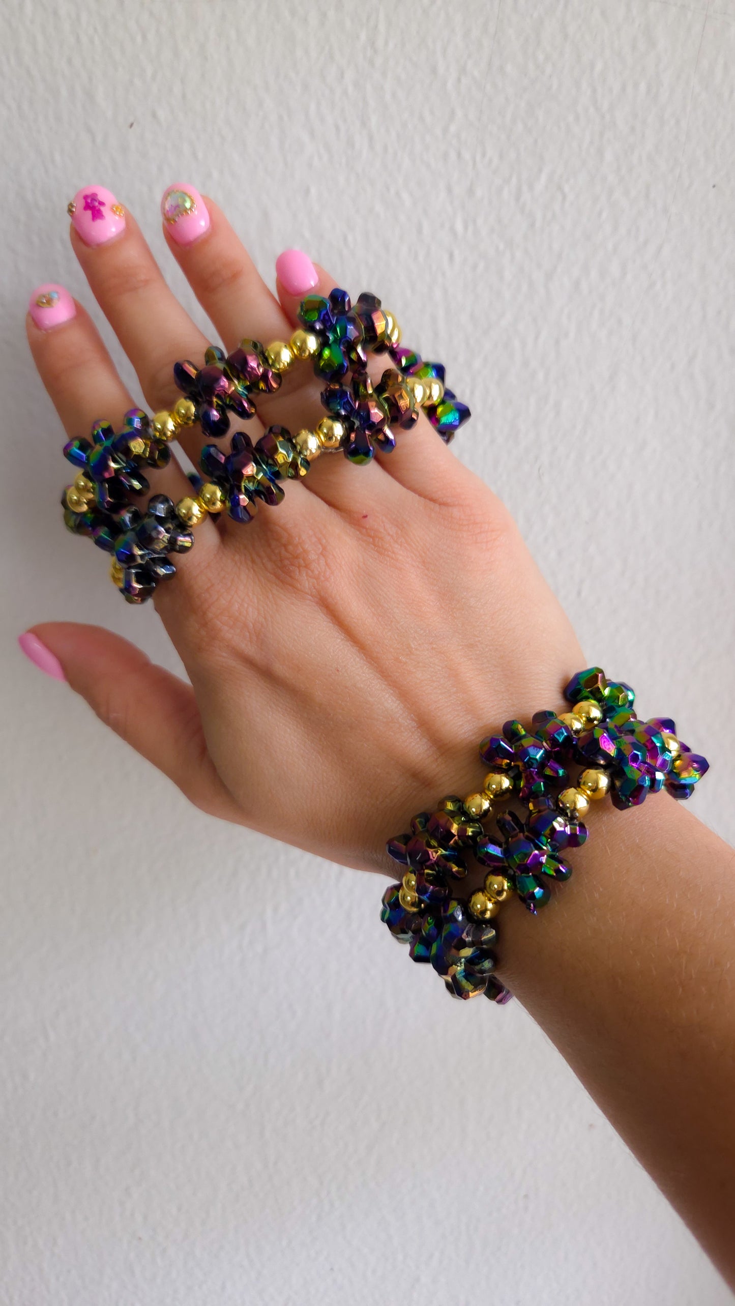 ✨️Radiance Teddy Bracelet | Sparkly Statement Jewelry | Y2K Dopamine Dressing Jewelry