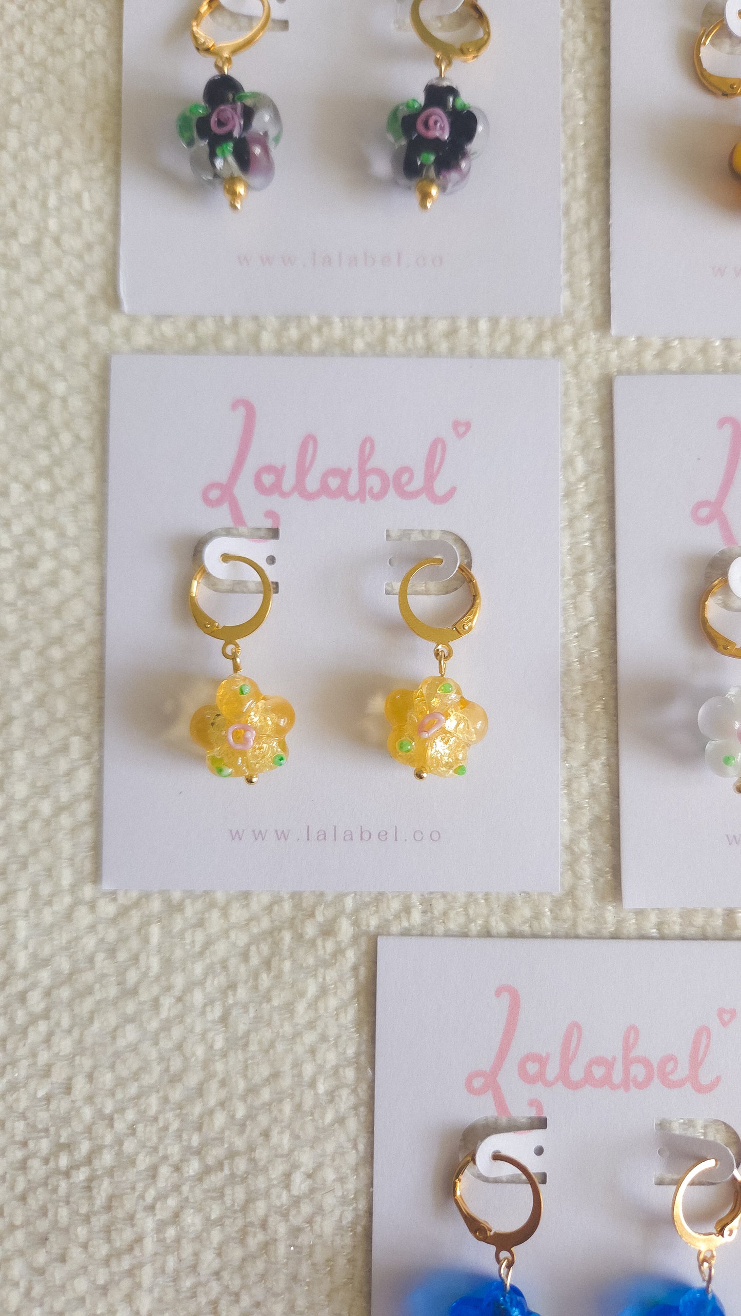 Bloom Huggie Earrings