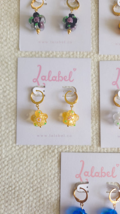 Bloom Huggie Earrings
