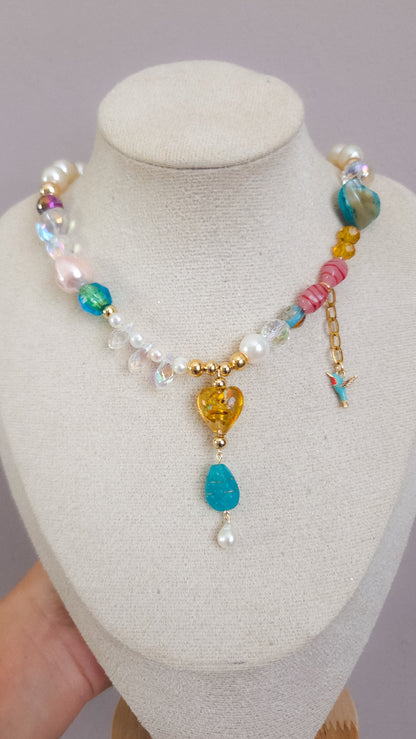 Picaflor Pearl Necklace