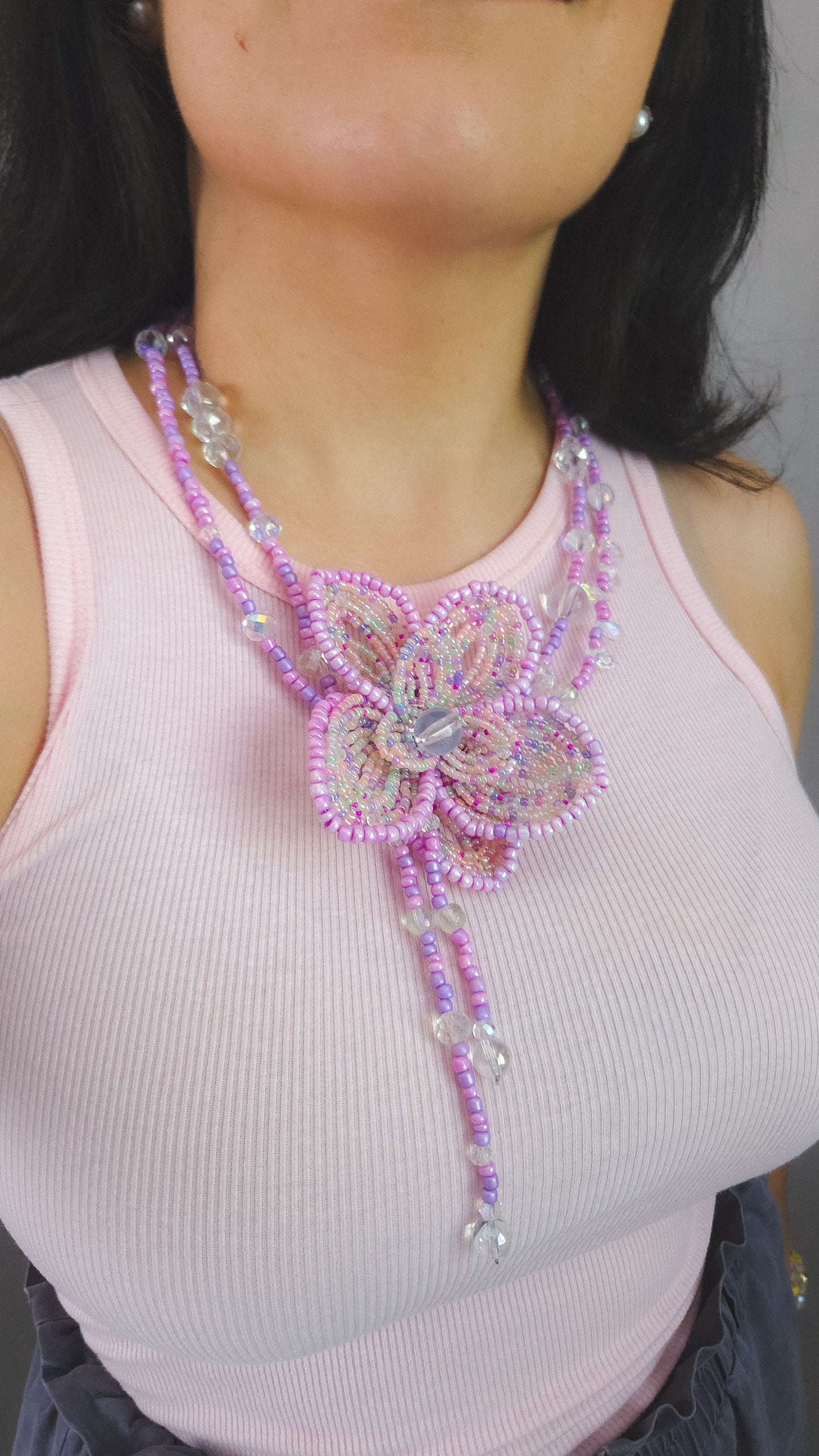 Orchid Glow Necklace