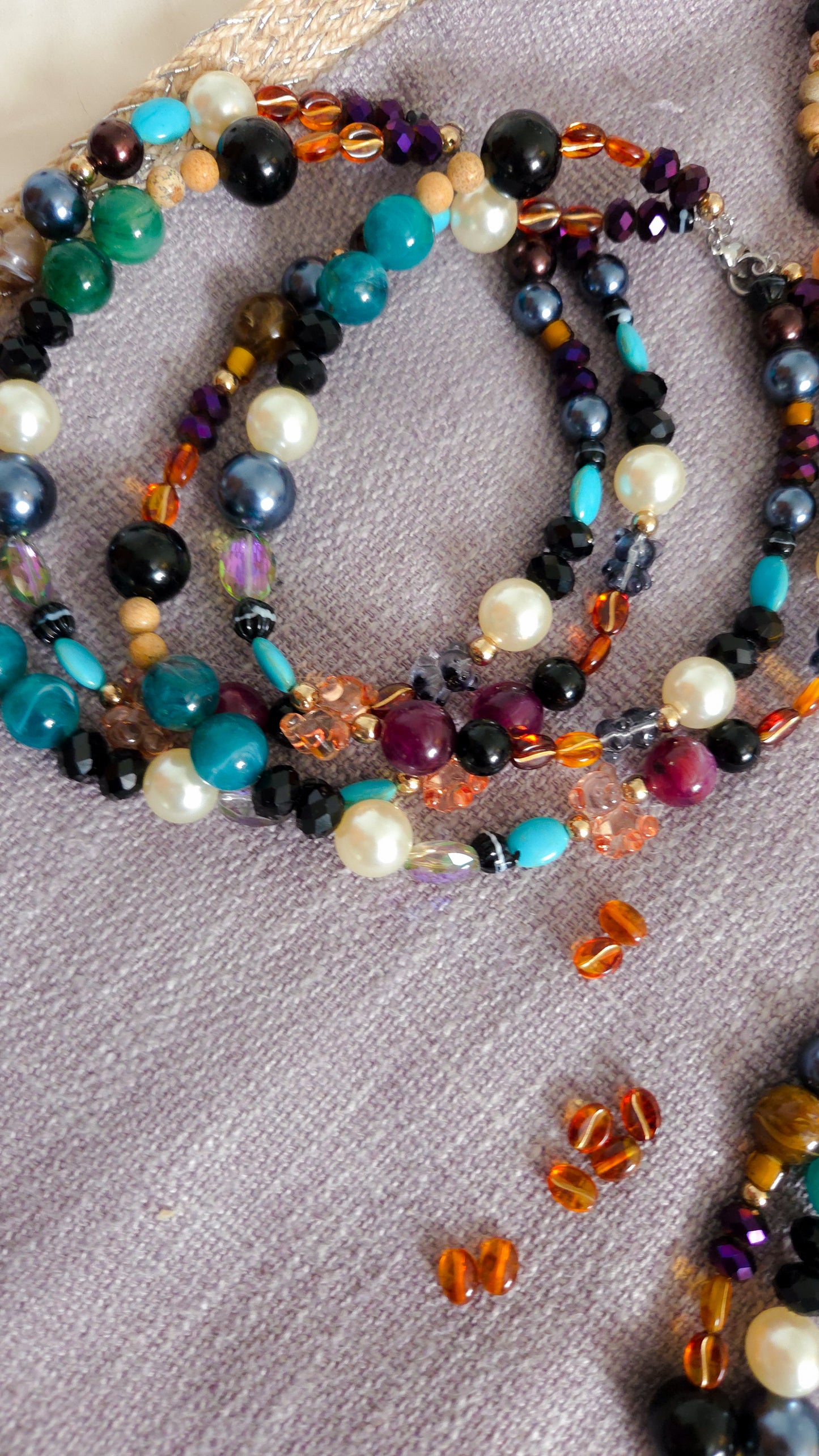 ✨ Funky Chunky 8.0 Necklace — Bold Dopamine Dressing Kawaii Statement 🧸💎