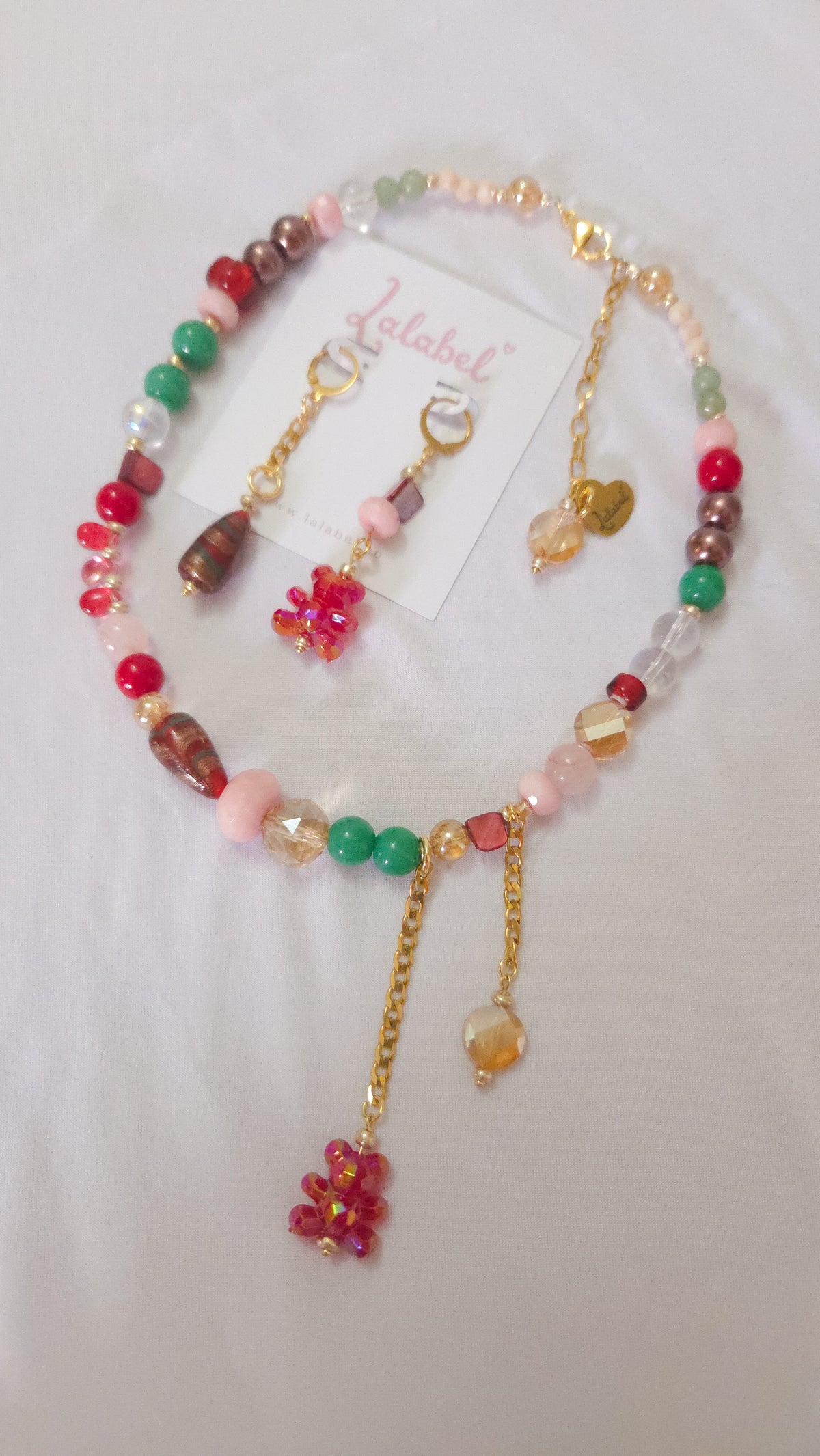 Ruby Pop Teddy Set ❤️🧸