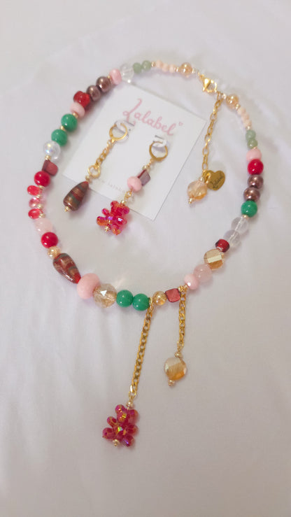 Ruby Pop Teddy Set ❤️🧸