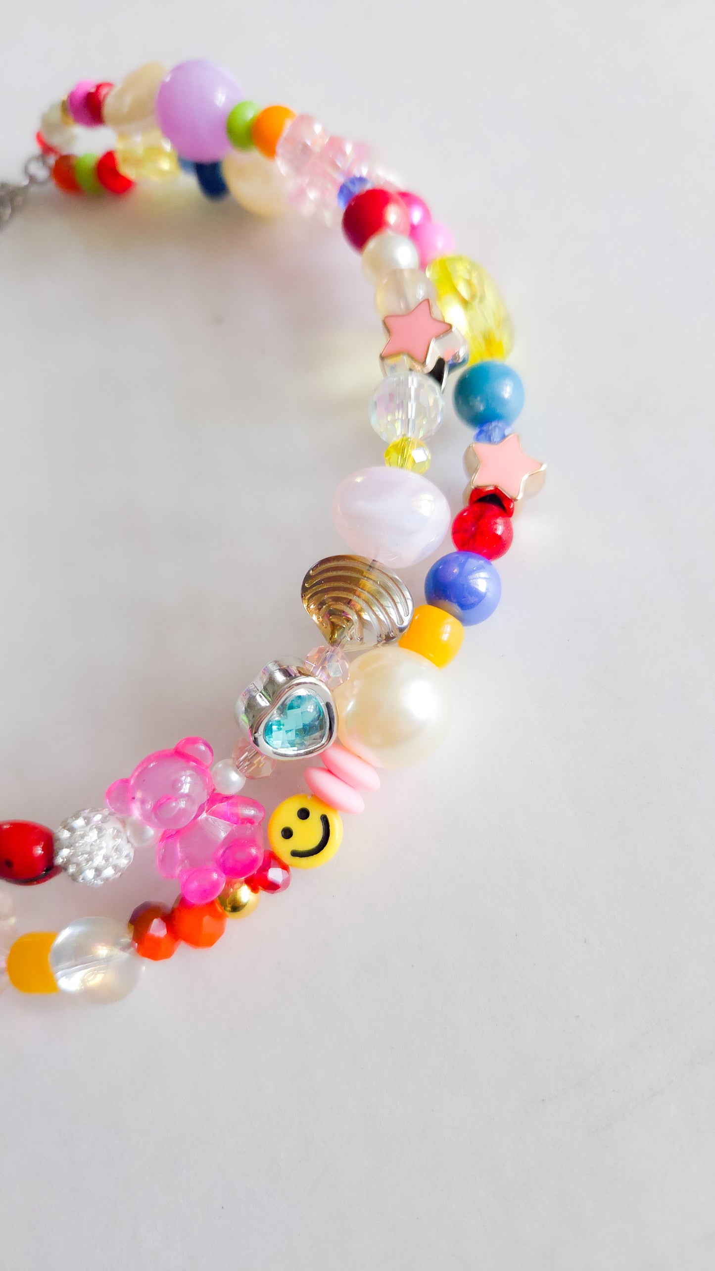 ✨ Funky Chunky 6.0 Necklace — Color Explosion🥳 | Handmade Dopamine Jewelry